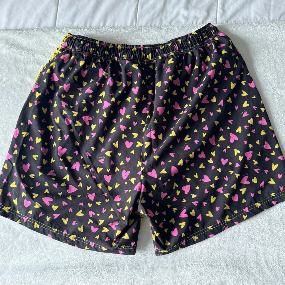 Clara8a Yellow Swim Shorts